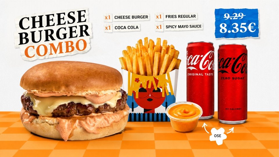 Cheese Burger Combo